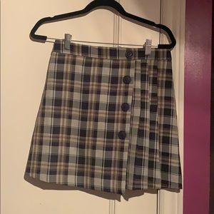 Plaid skirt
